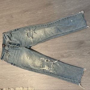 BDG Straight Leg Ripped Jeans